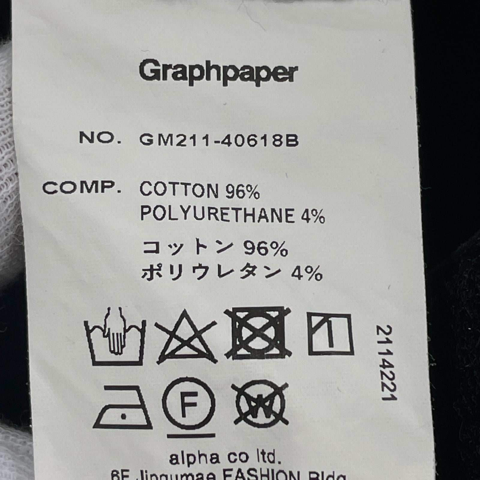 パンツ 21SS STRETCH TYPEWRITER SLIM CHEF PANTS フリー ブラック