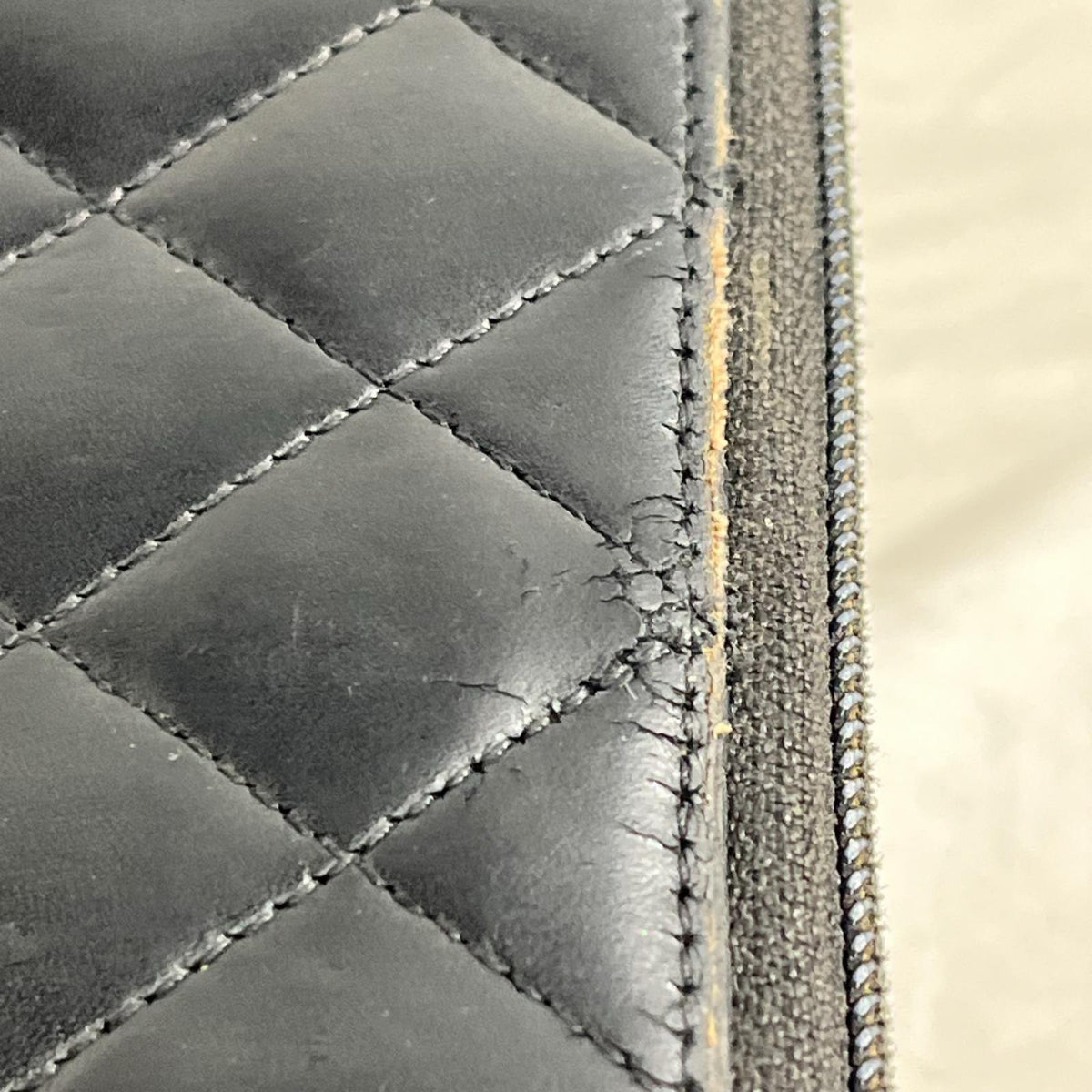 CHANEL カンボンライン ロングウォレット