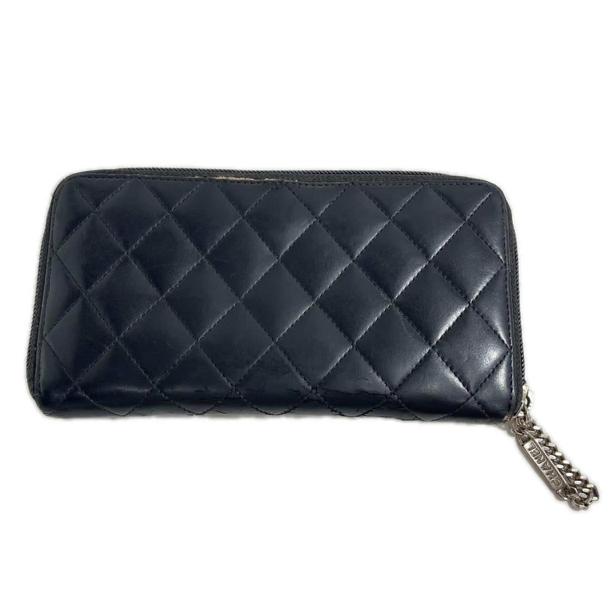 CHANEL カンボンライン ロングウォレット