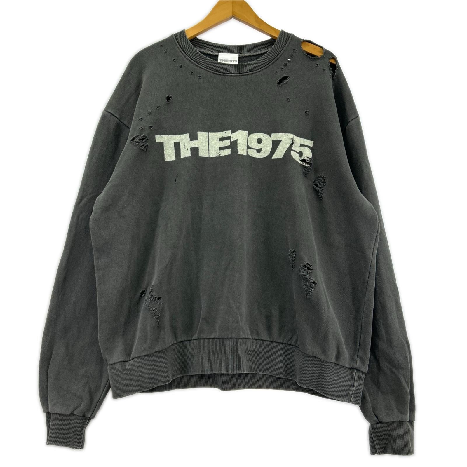 スウェット THE 1975 VINTAGE調 L ブラック