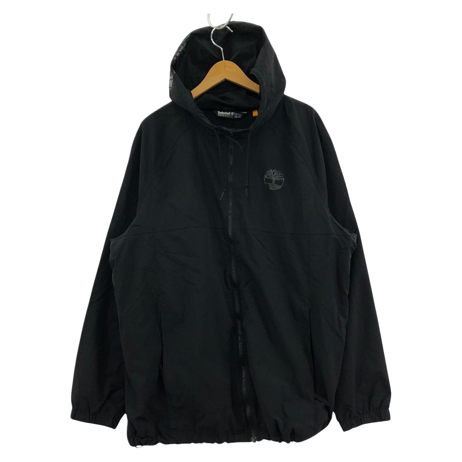 ジャケット water proof hooded shell jacket 黒 (XL) ブラック