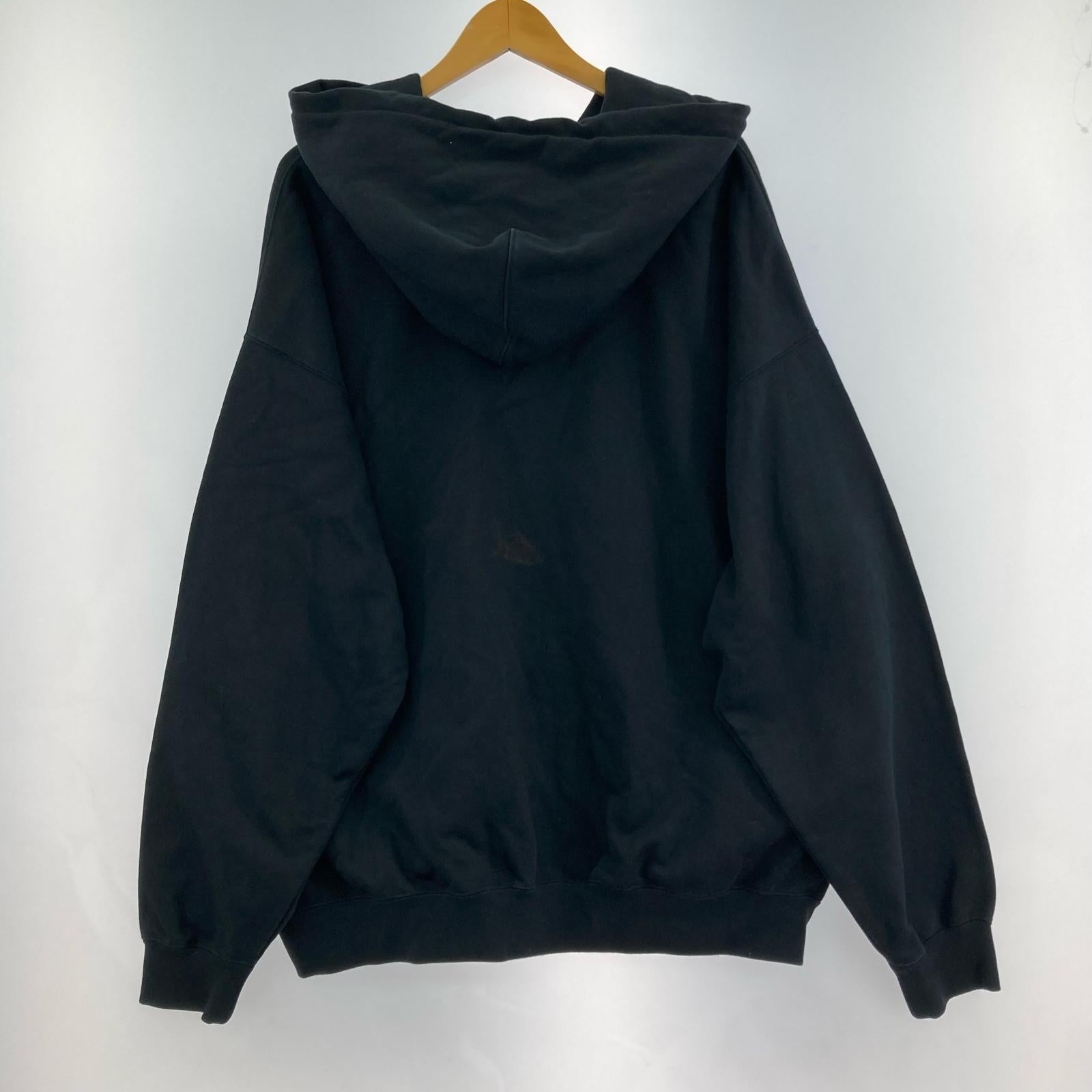 パーカー LOGO ZIP HODDIE BLK SIZE L L ブラック