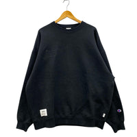 スウェット ×WTAPS ACADEMY CREW (XL) 黒 ブラック