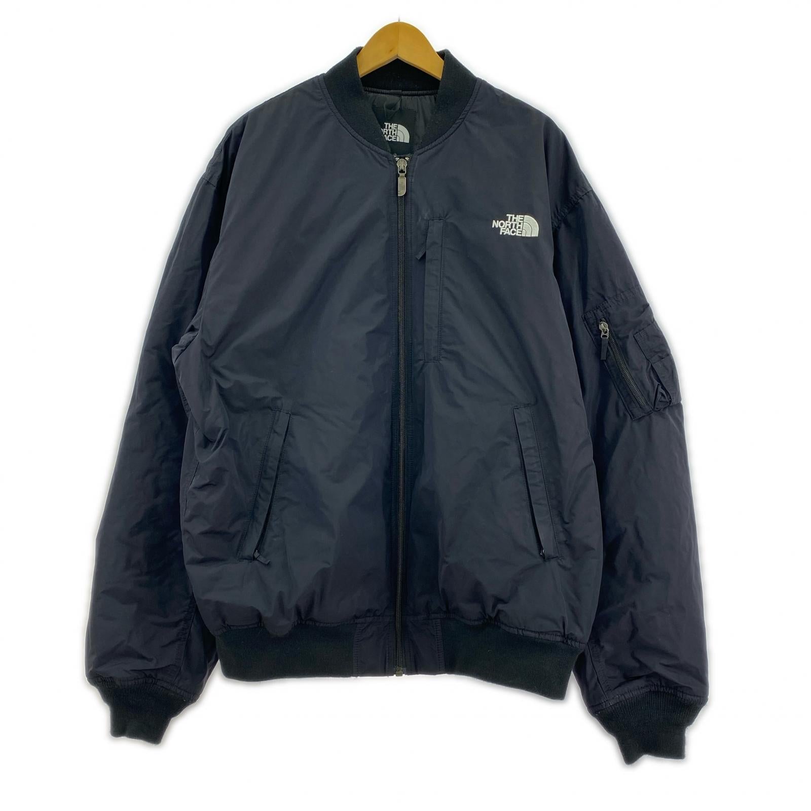 ジャケット インサレーションボンバージャケット NY82552 (XL) 黒 ブラック