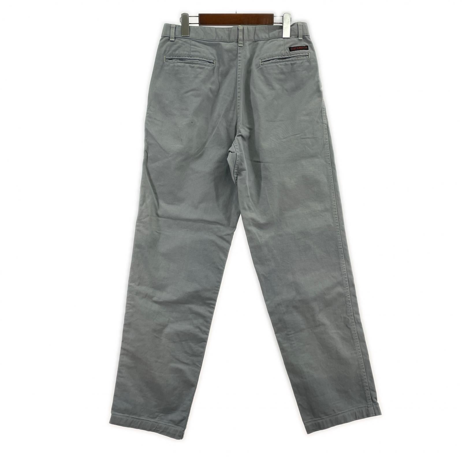パンツ Gramicci 90s SOLE SURVIVOR タックチノパン グレー