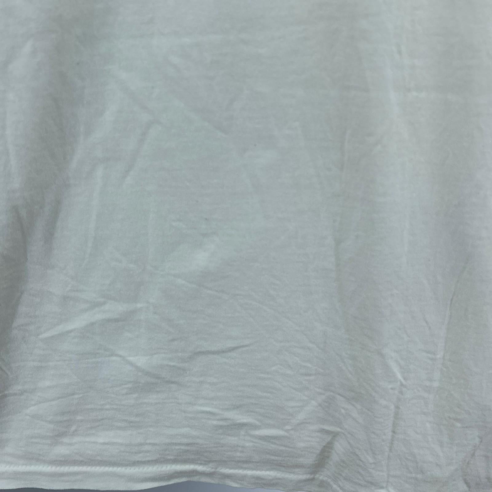 半袖Ｔシャツ STUSSY USA製 紺ﾀｸﾞ S/SﾌﾟﾘﾝﾄTee 白 (XL) ホワイト