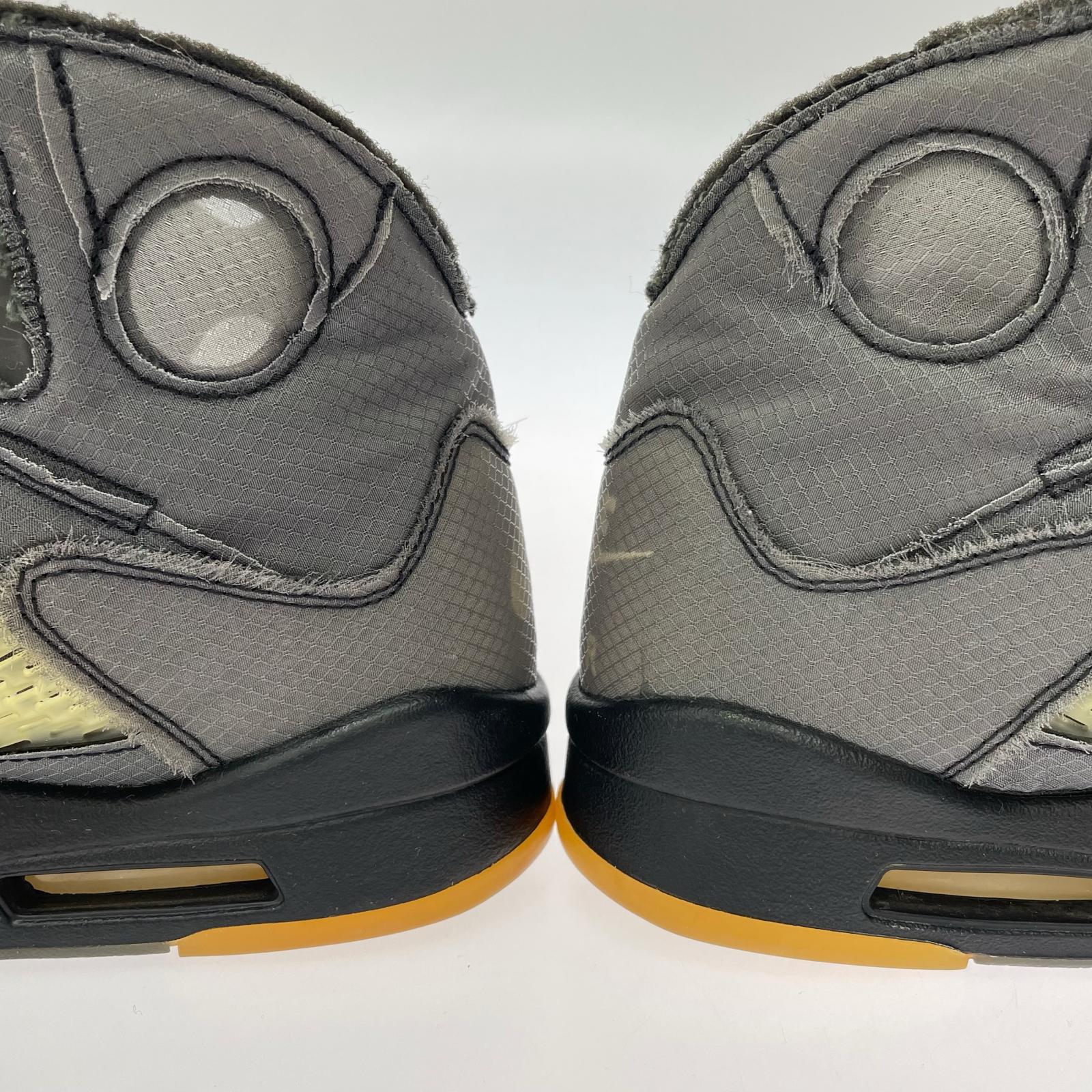 スニーカー ×OFF-WHITE AIR JORDAN 5 28.5cm 28.5cm (US10 1/2 UK10 EU47)