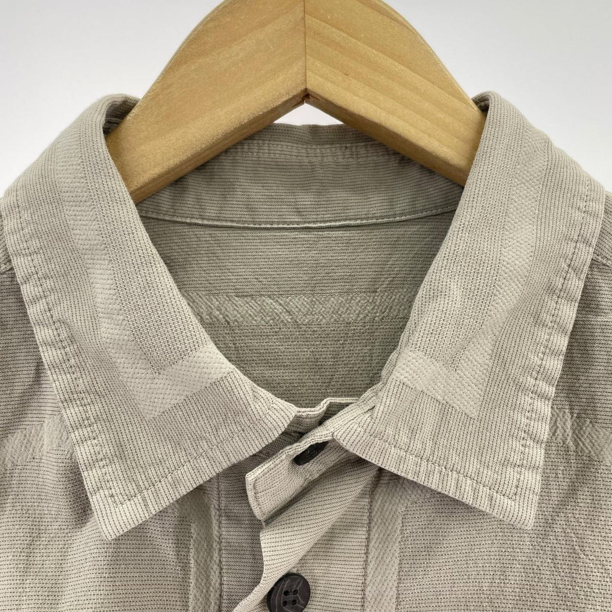 長袖シャツ A-POC ABLE ISSEY MIYAKE フレーム柄製品染シャツ 3 ベージュ 3 ベージュ