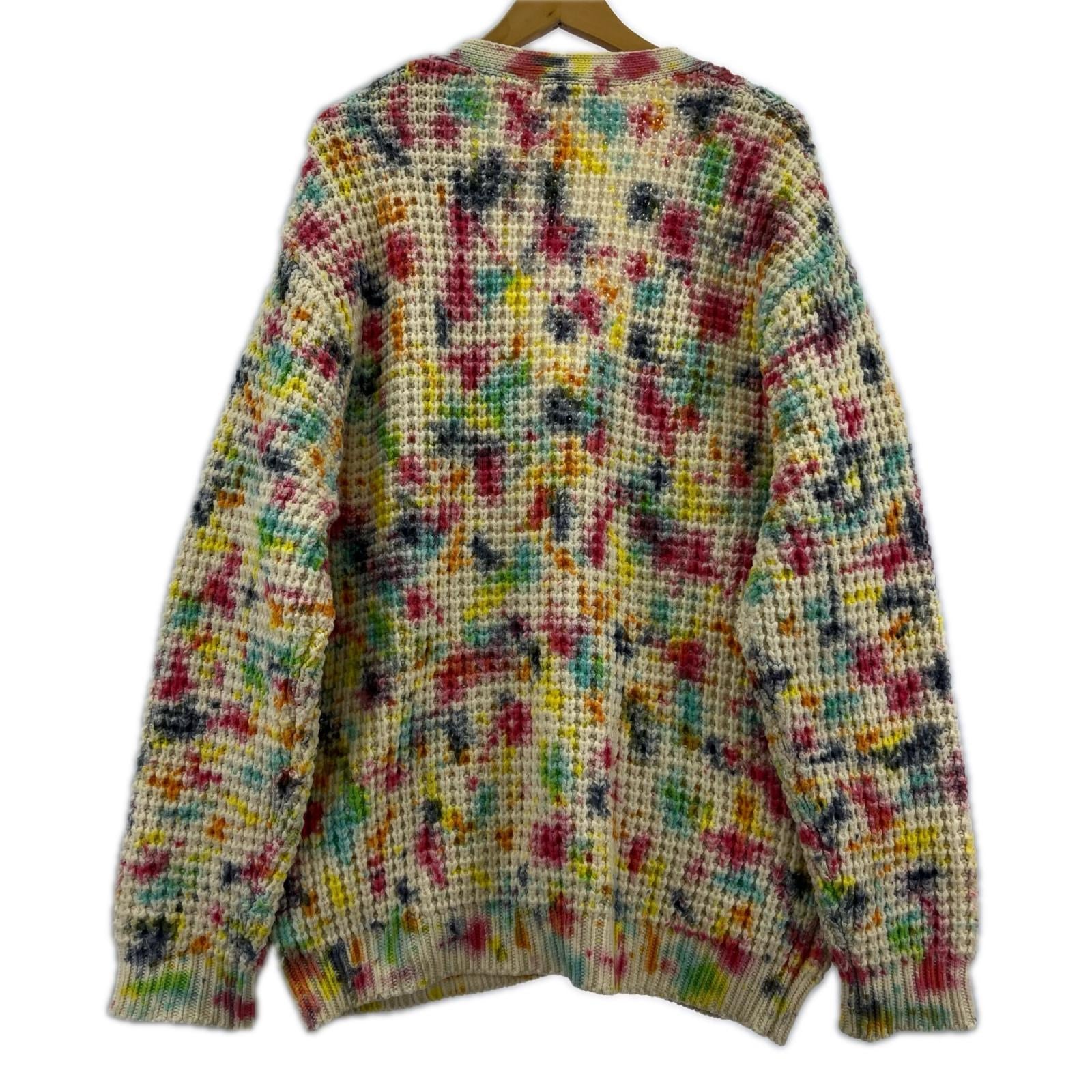 カーディガン 21AW Waffle Knit Cardigan L L マルチカラー