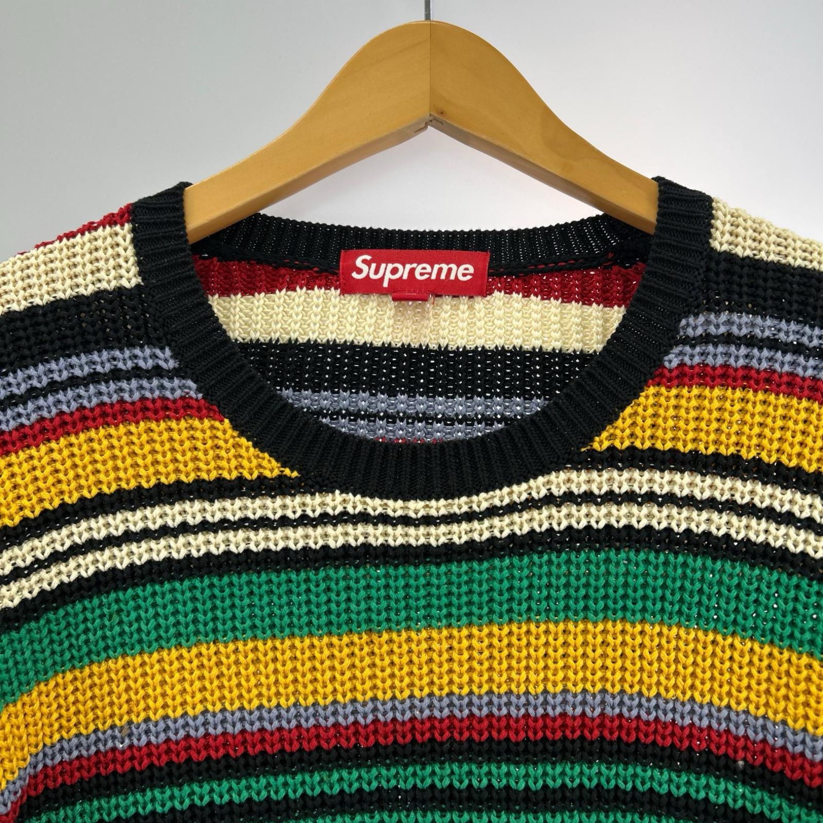 ニット 23AW Small Box Ribbed Sweater XL マルチカラー