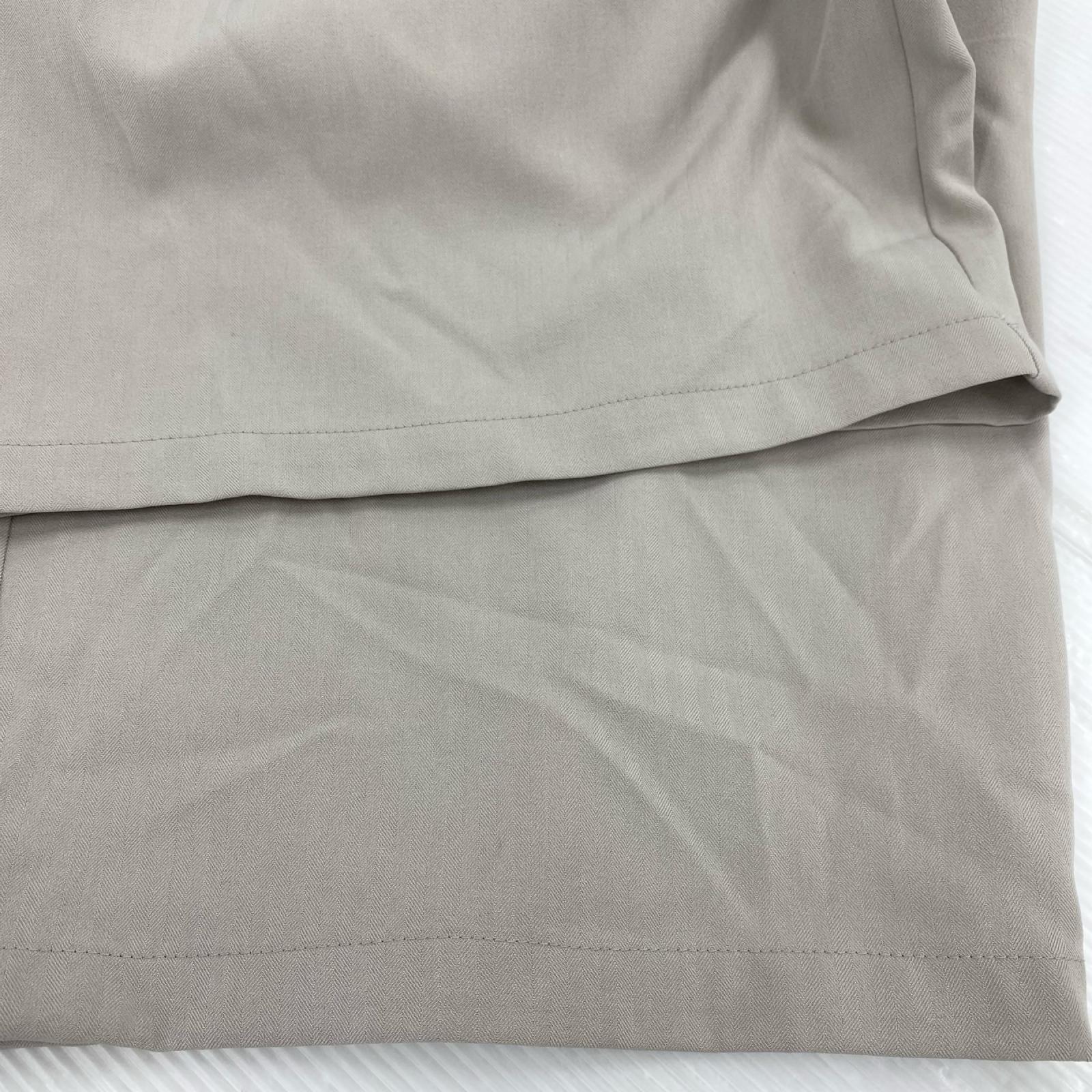 その他ボトムス 2タックワイドスラックス M IVO M ベージュ