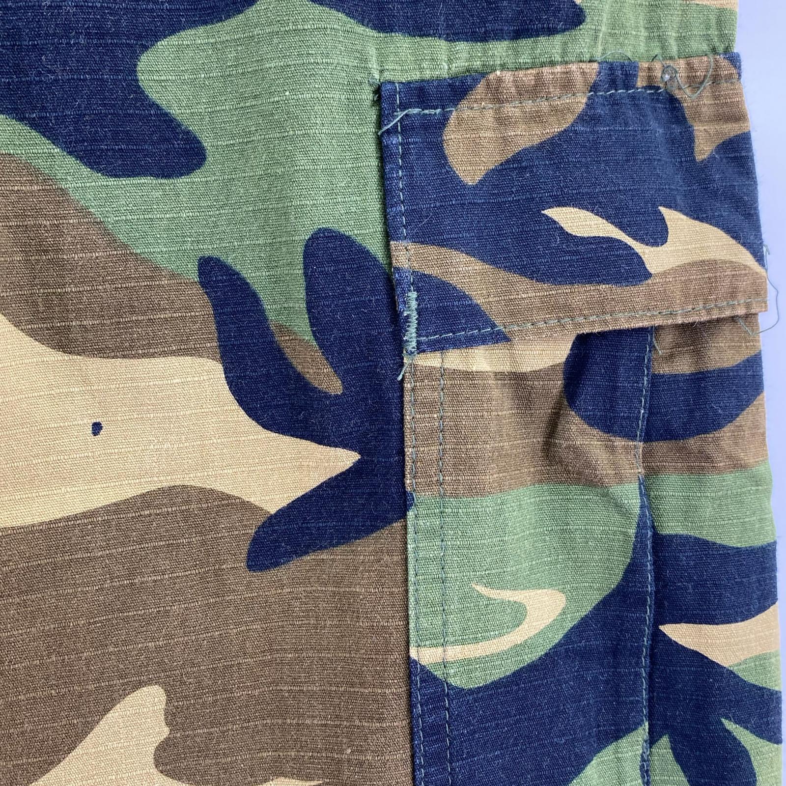パンツ MILITARY フィールドパンツ リップ (実寸35) M マルチカラー