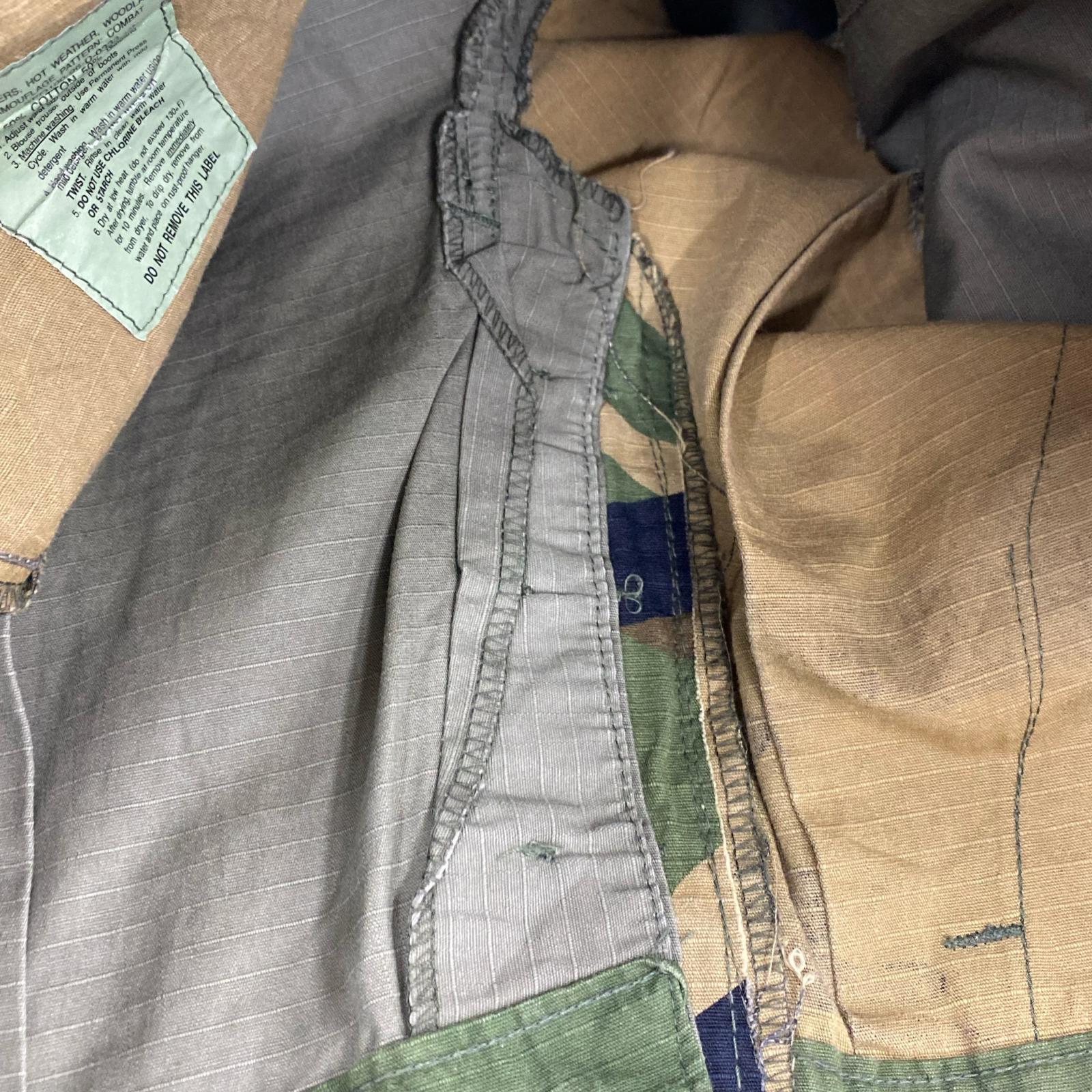 パンツ MILITARY フィールドパンツ リップ (実寸35) M マルチカラー