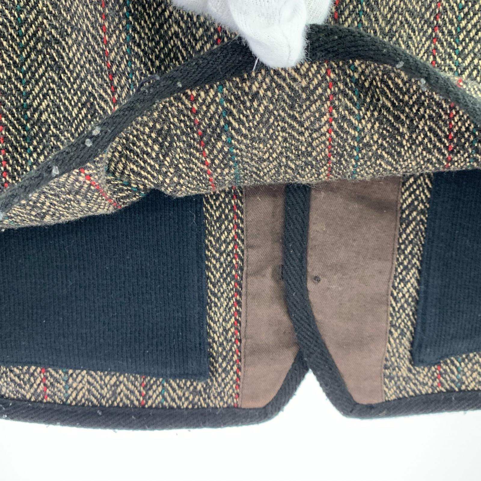 長袖シャツ STEVENSON OVERALL CO. SINGLE BREASTED VEST IV2-BH (S) S ブラウン
