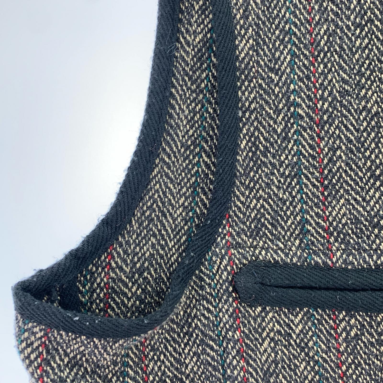 長袖シャツ STEVENSON OVERALL CO. SINGLE BREASTED VEST IV2-BH (S) S ブラウン