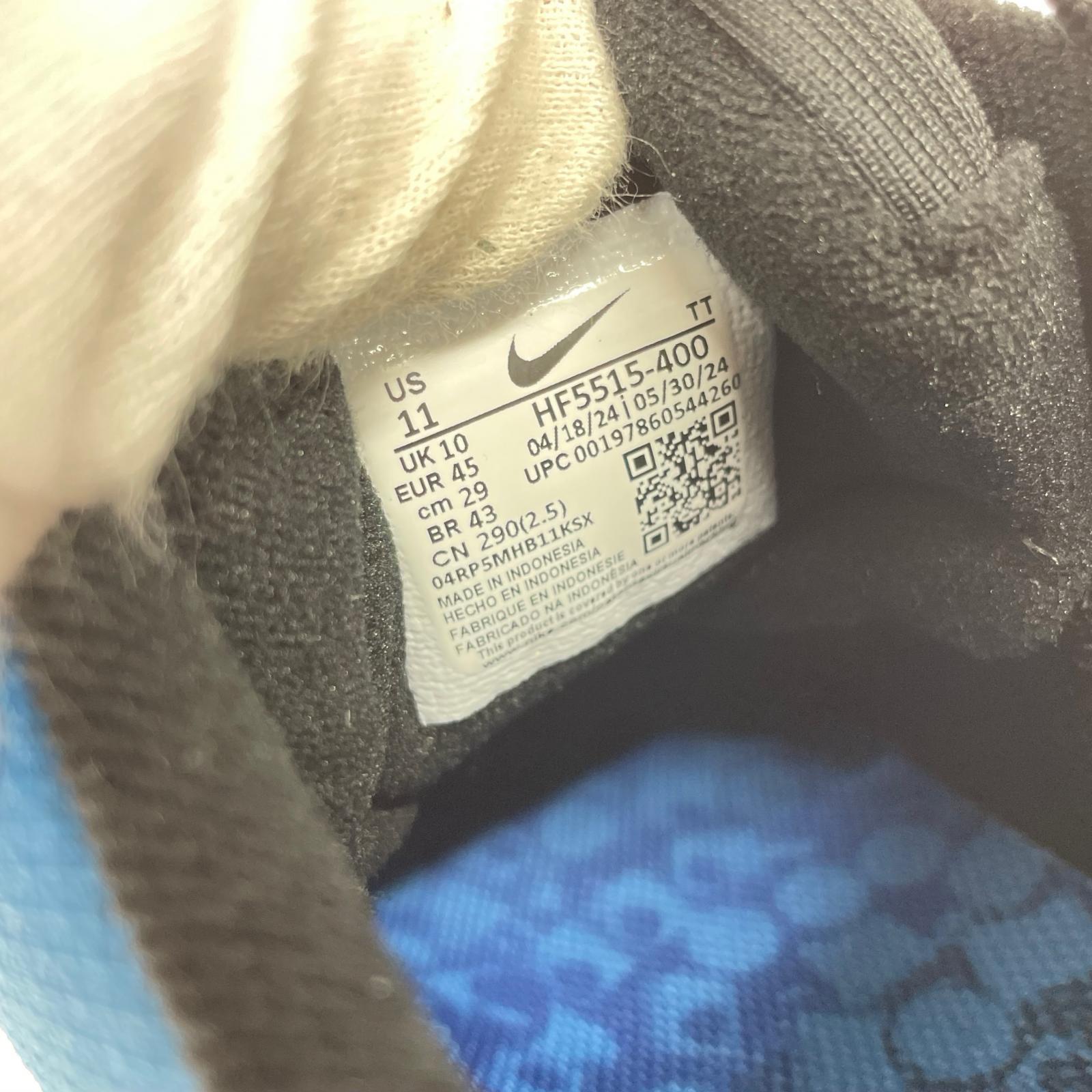 スニーカー Stash/Air Max 95/Black and Harbor Blue 29cm (US11 UK10 1/2 EU48) ブルー