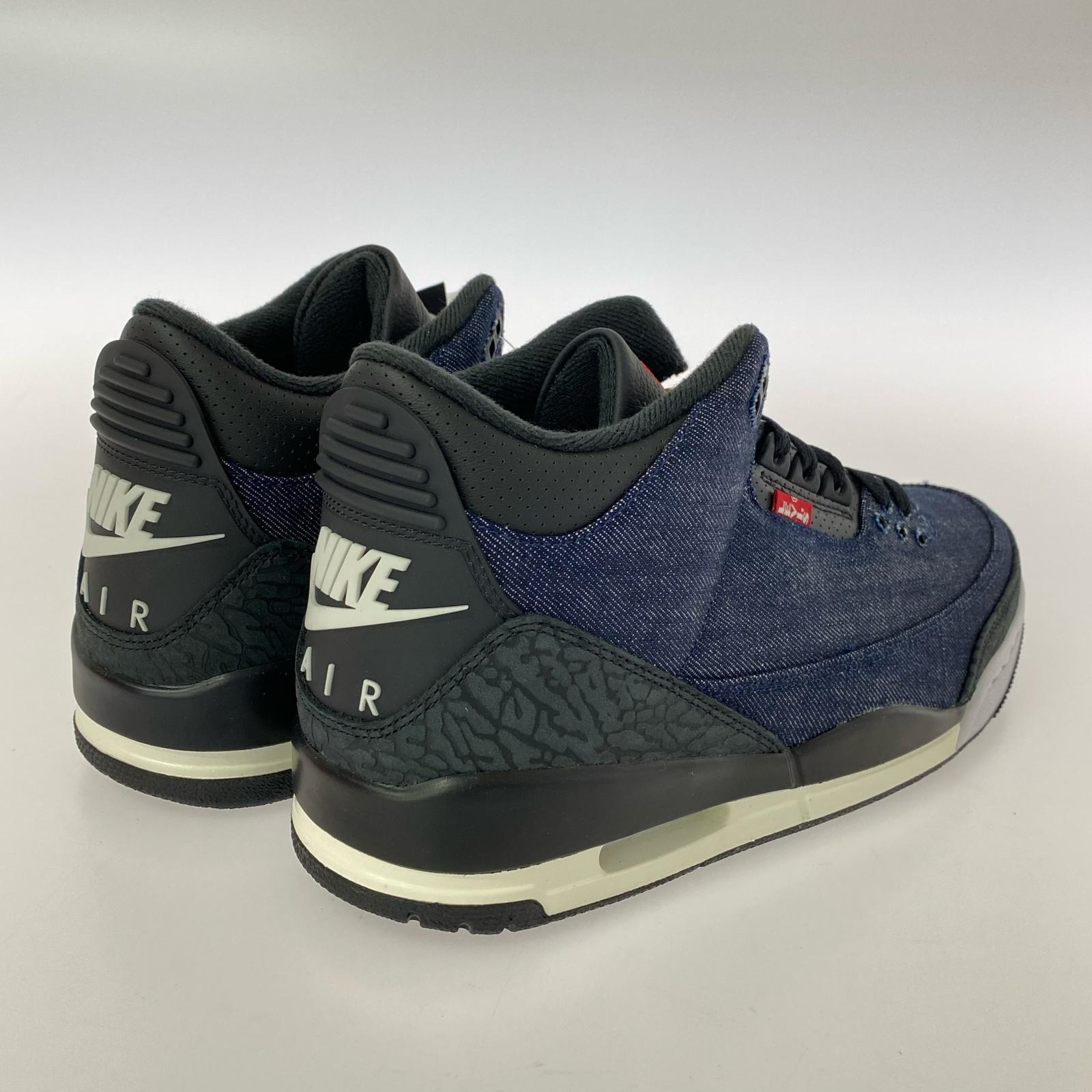 スニーカー Levi's/AIR JORDAN 3 RTR LSC INDIGO SP 29cm (US11 UK10 1/2 EU48) ネイビー