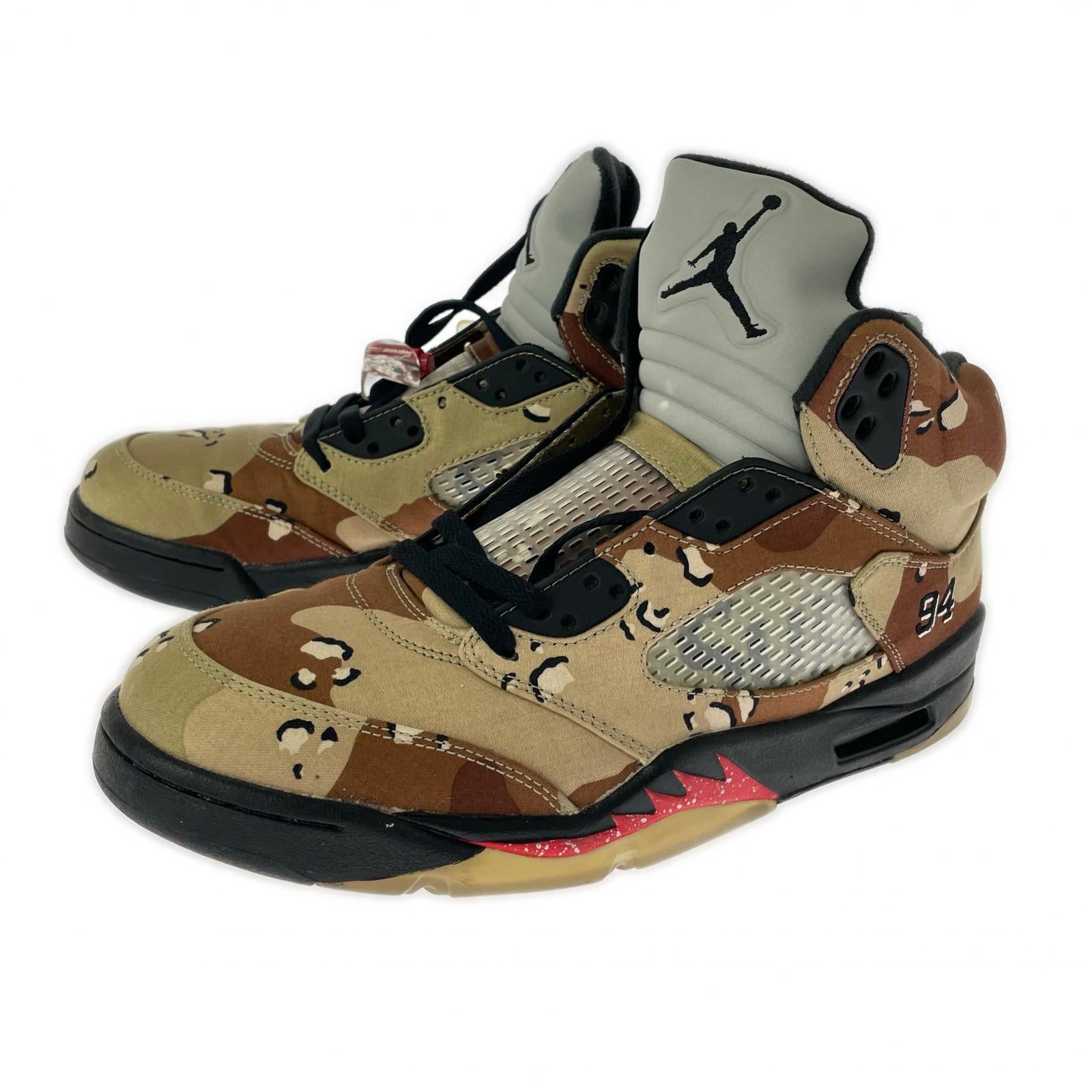 スニーカー Supreme/AIR JORDAN 5 RETRO 29cm (US11 UK10 1/2 EU48) ブラウン