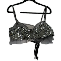 キャミソール Multi Way Sequin Bustier F GRY フリー