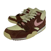 スニーカー AIR TRAINER 1 ハイカット ピンク (27.5cm) 27.5cm (US9 1/2 UK9 EU45) ブラウン