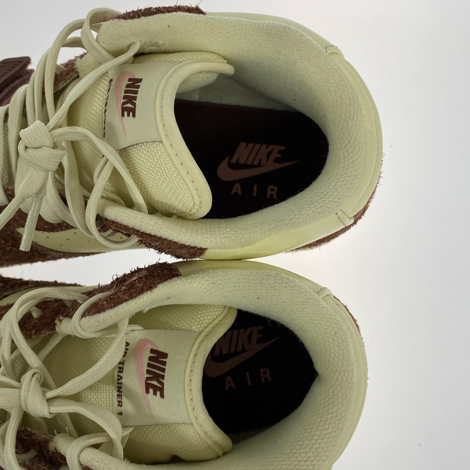 スニーカー AIR TRAINER 1 ハイカット ピンク (27.5cm) 27.5cm (US9 1/2 UK9 EU45) ブラウン