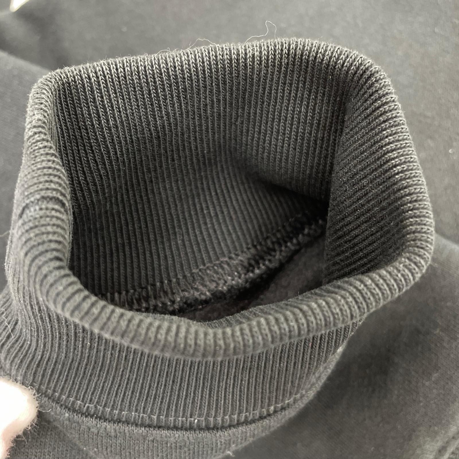 パーカー ×champion zip up hooded sweatshirt M ブラック