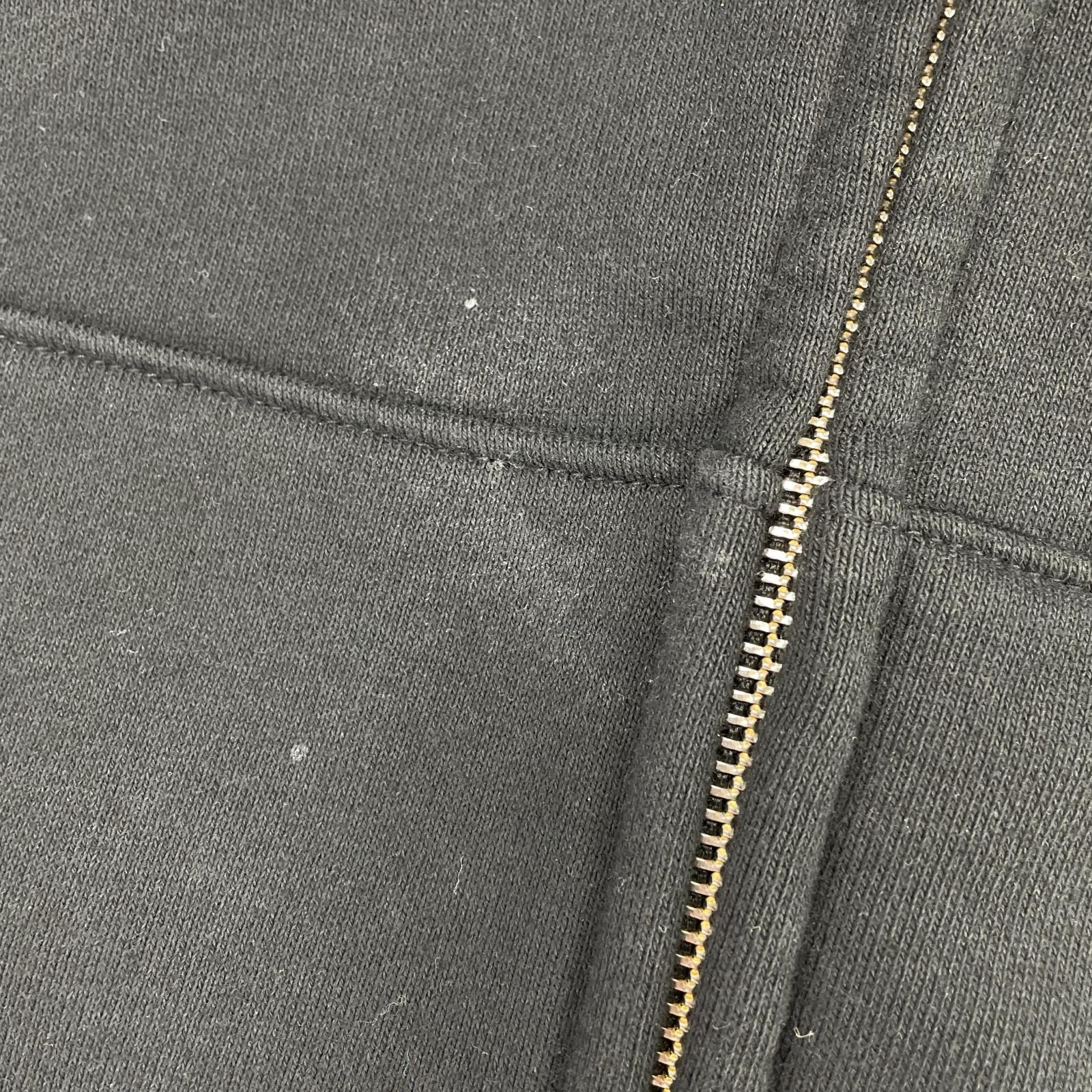 パーカー ×champion zip up hooded sweatshirt M ブラック