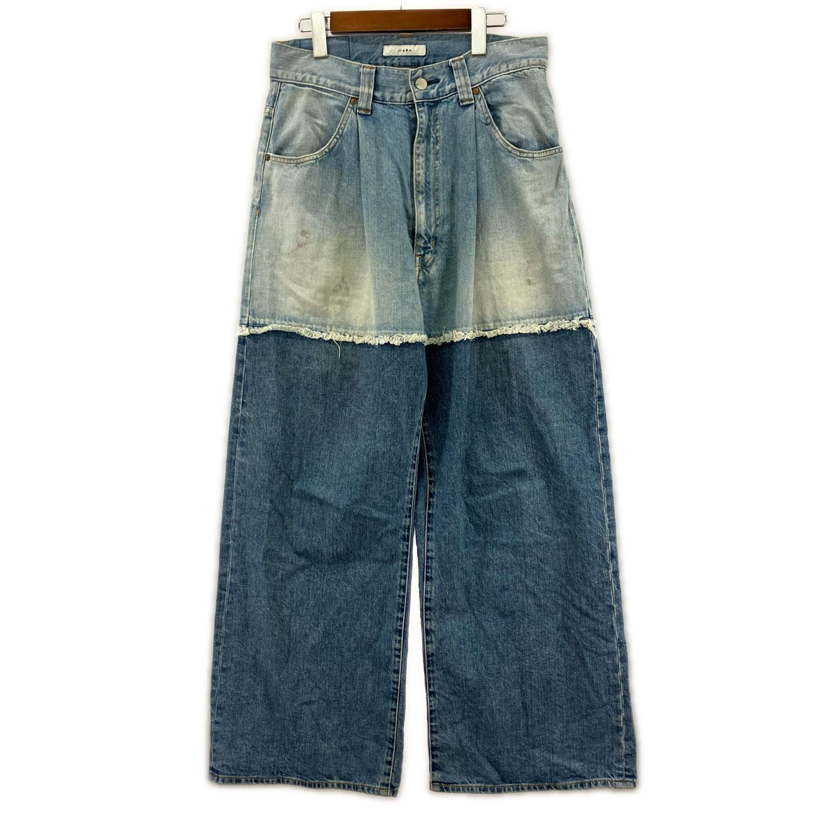 デニムパンツ 2TONE BAGGY DENIM PANTS 2 Jie-23W-PT02 2 ブルー