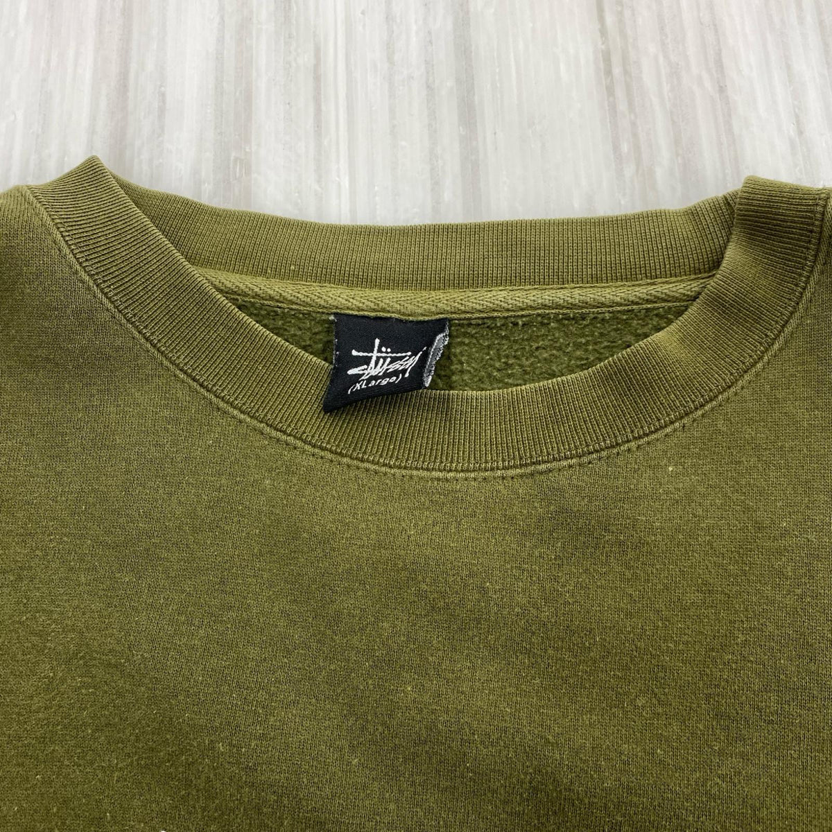 スウェット 90S USA製 カーキ