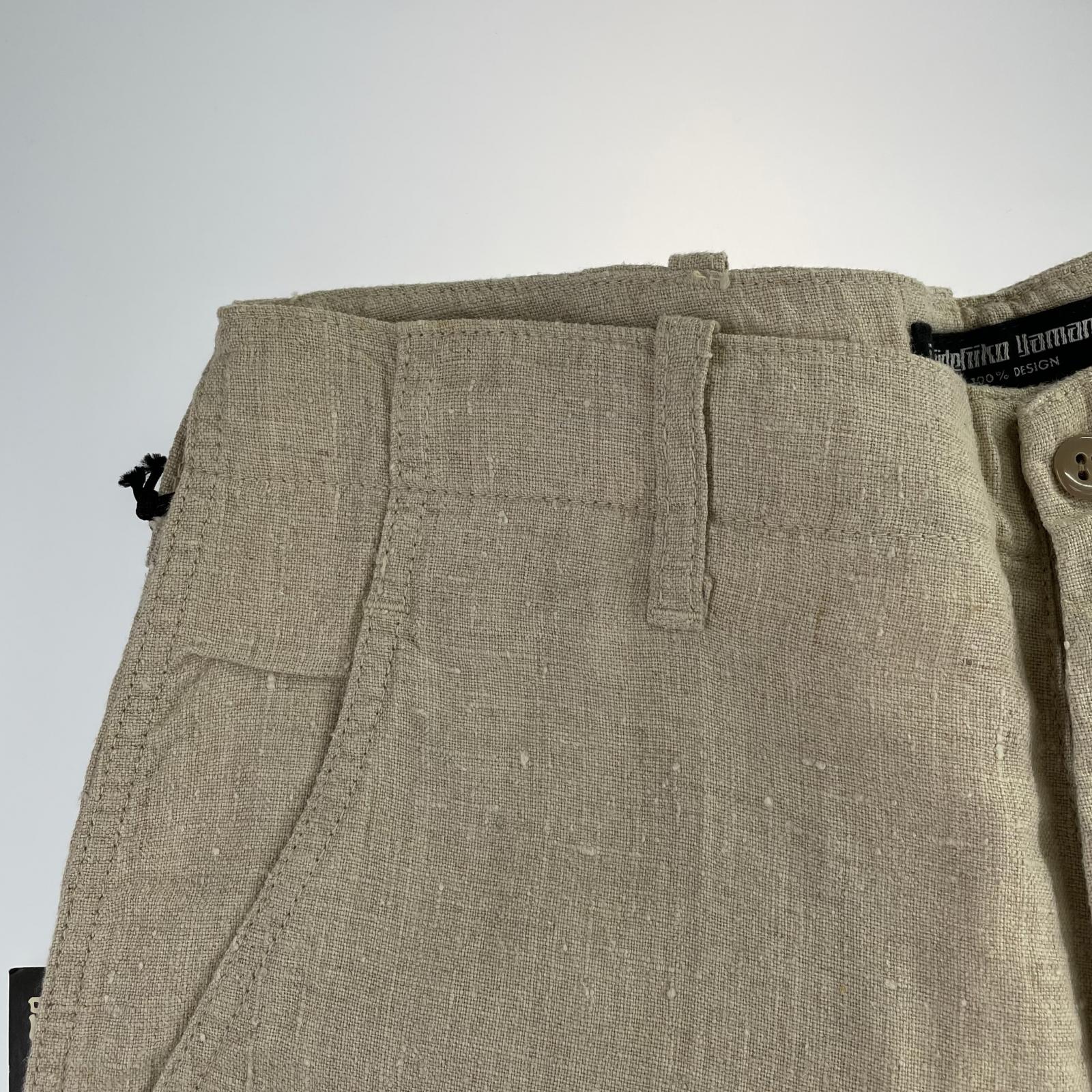 ショートパンツ YAMANE LINEN SHORTS W32 ベージュ 32 ベージュ