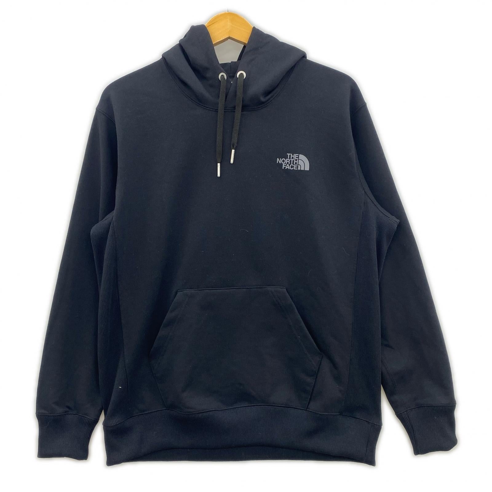 パーカー THE NORTH FACE Back Square Logo Hoodie 黒 S S ブラック