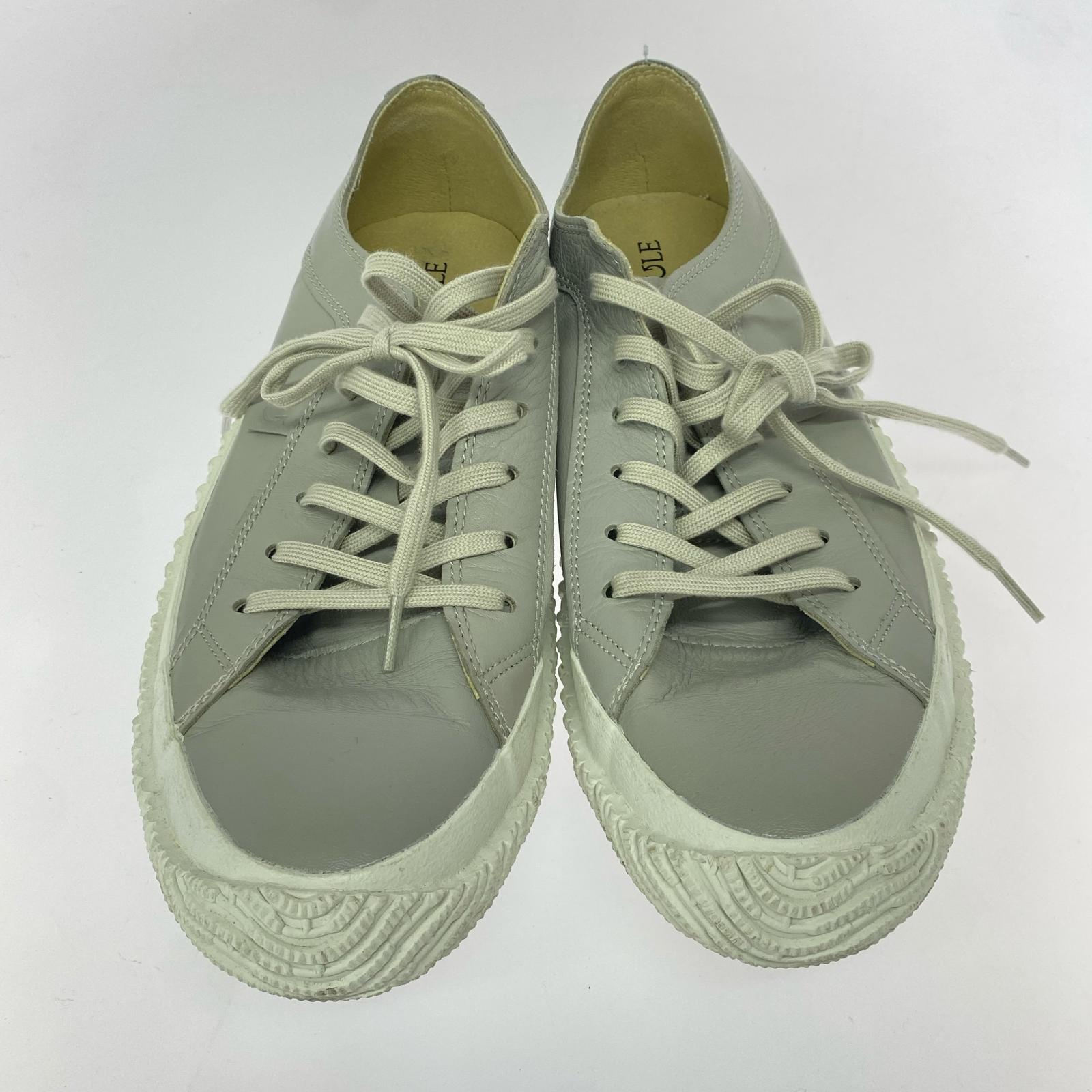 スニーカー ローカット グレー(L) L グレー