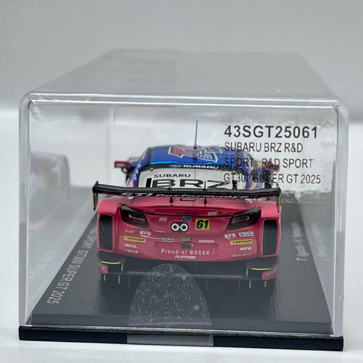 スパーク 1/43 スバル BRZ R&D スポーツ GT300 2025 SUPER GT（スーパーGT）2025 Spark(スパーク) スケールカー