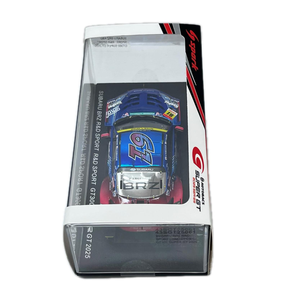 スパーク 1/43 スバル BRZ R&D スポーツ GT300 2025 SUPER GT（スーパーGT）2025 Spark(スパーク) スケールカー