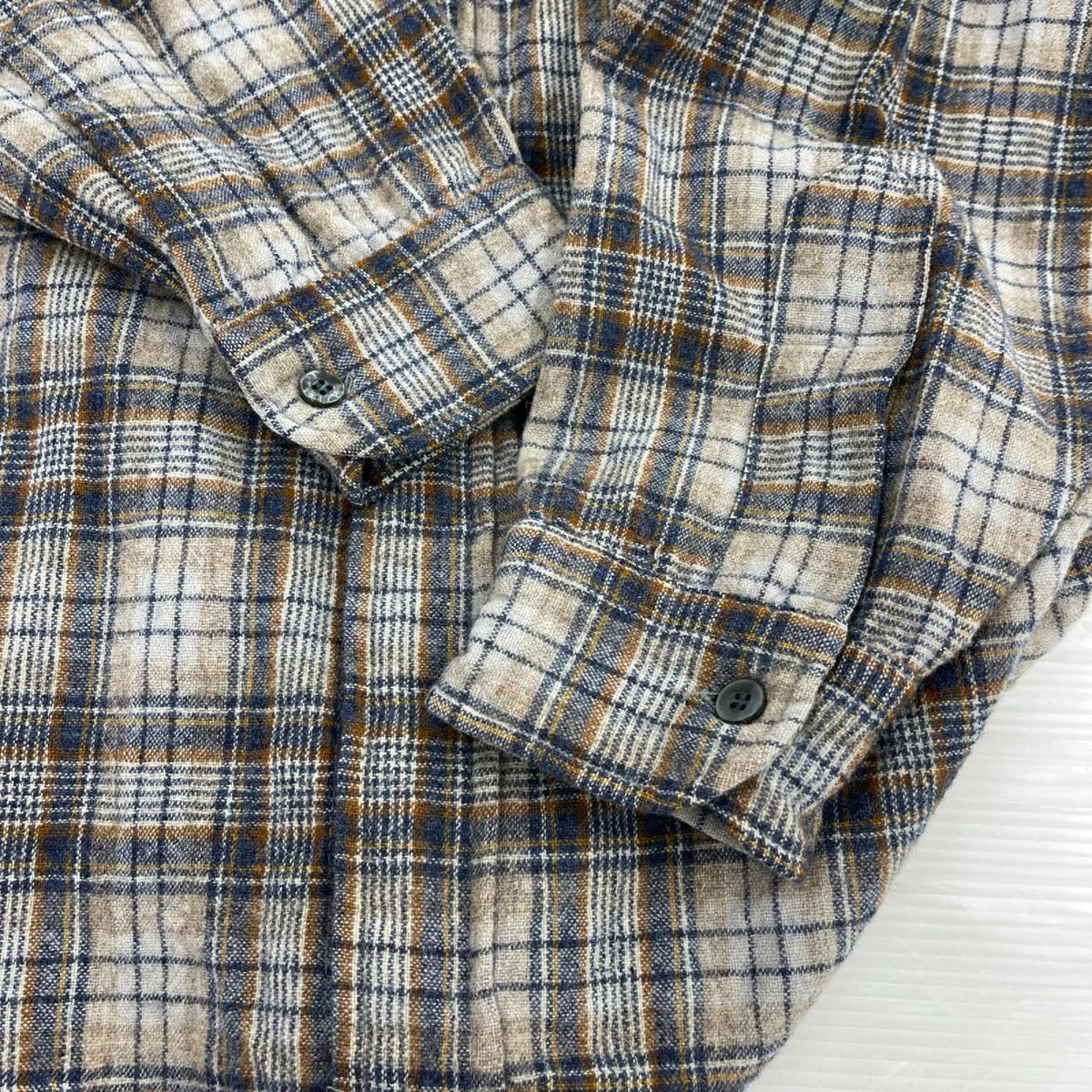 長袖シャツ 70s ﾈﾙｼｬﾂ USA製 M