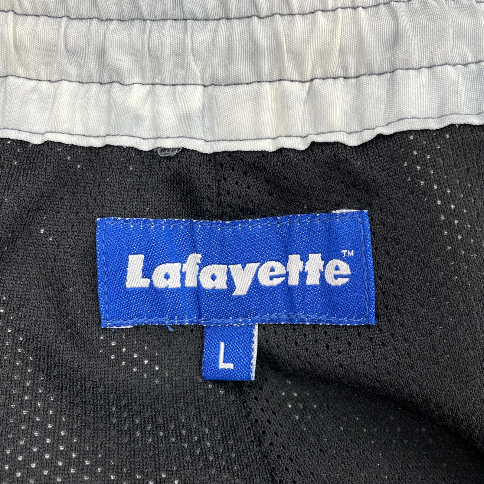パンツ イージーナイロンパンツ L 総柄 L ブルー