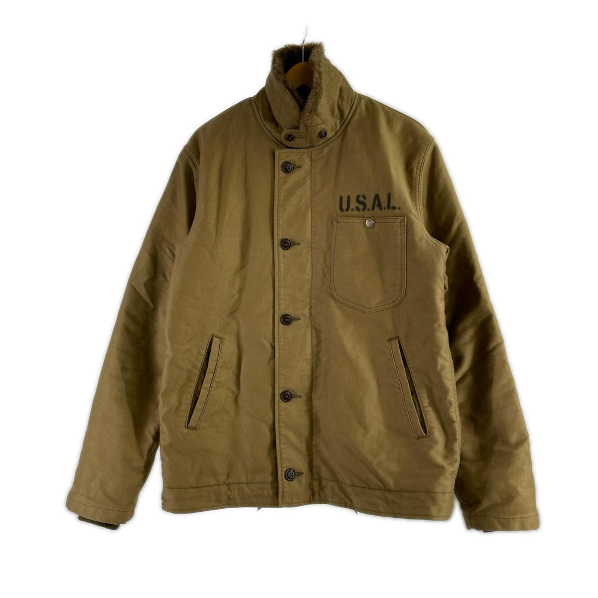 ジャケット × Lee　N-1ﾃﾞｯｷｼﾞｬｹｯﾄ AAL-1509 ブラウン
