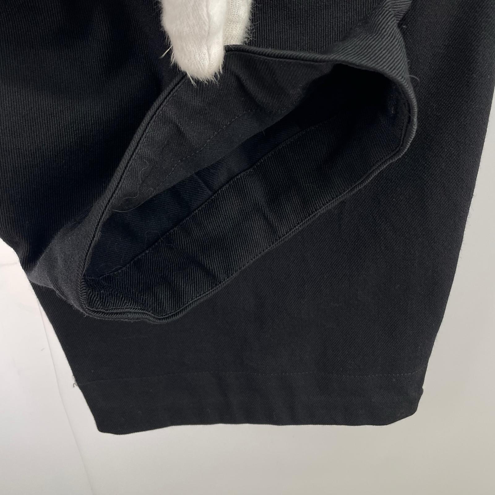 パンツ O project wool wide cargo pants M ブラック