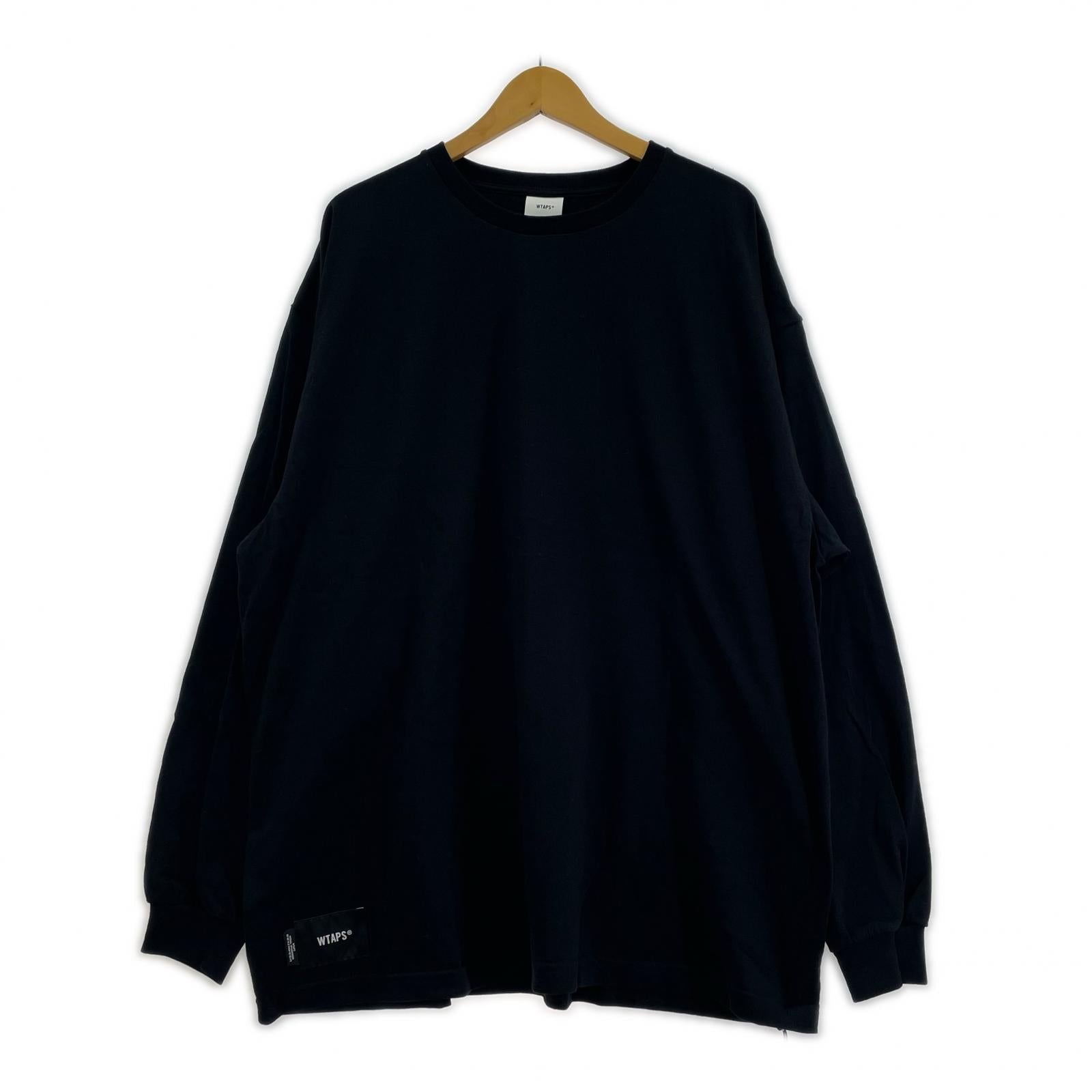 長袖Ｔシャツ SNEAK カットソー ブラック X03 ブラック
