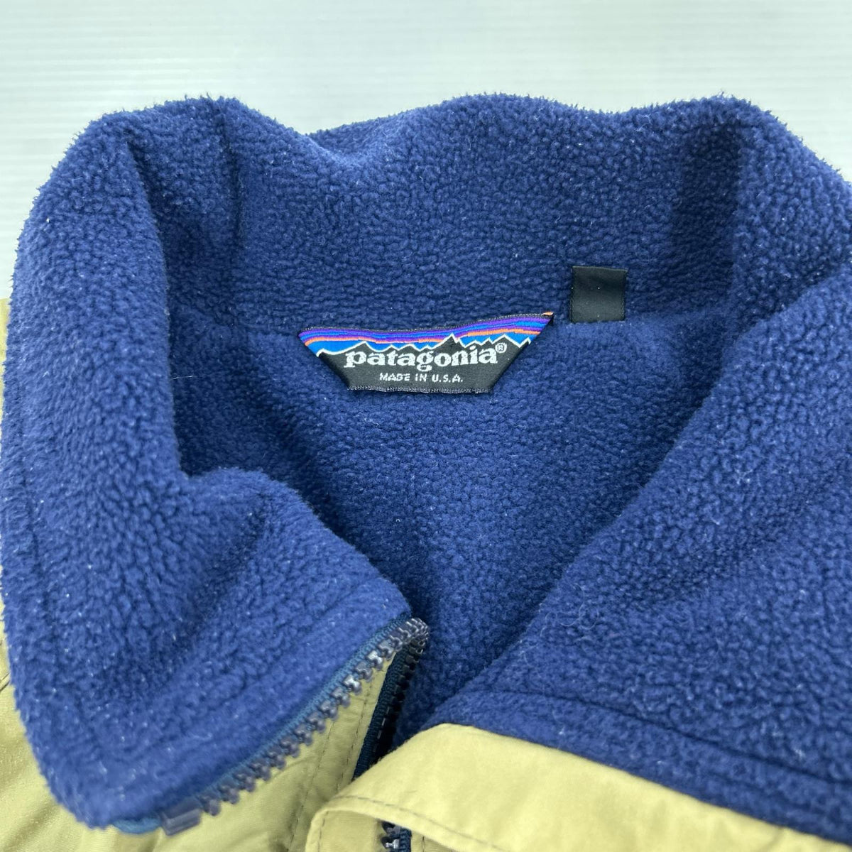 ブルゾン 90s USA製 ｼｪﾙﾄﾞｼﾝﾁﾗ ﾌﾞﾗｳﾝ（M） M