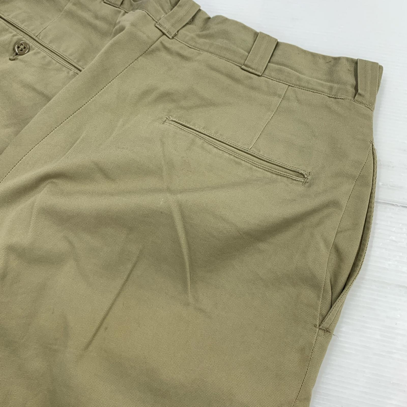 パンツ US.ARMY コットントラウザーズ RAPID ベージュ