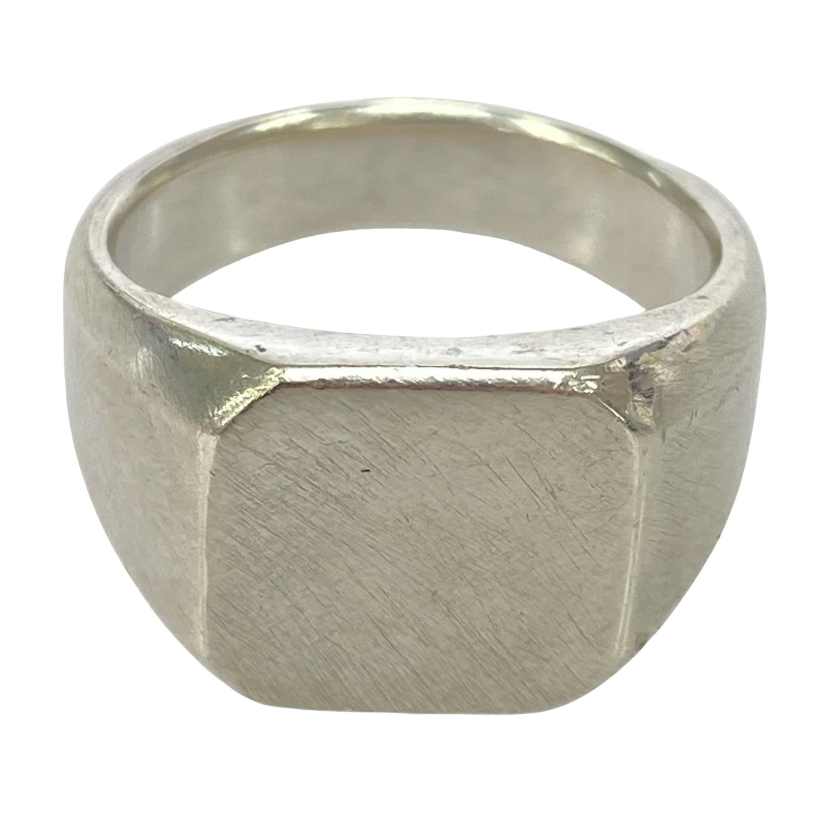 リング・指輪 mollive SV HEAVY SIGNET RING
