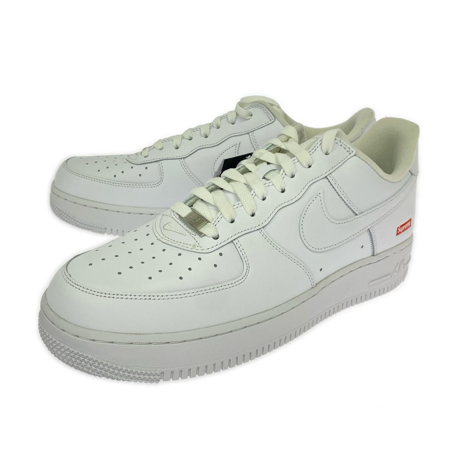 スニーカー SUPREME AIR FORCE 1 LOW (29.5cm) 29.5cm (US11 1/2 UK11 EU49) ホワイト