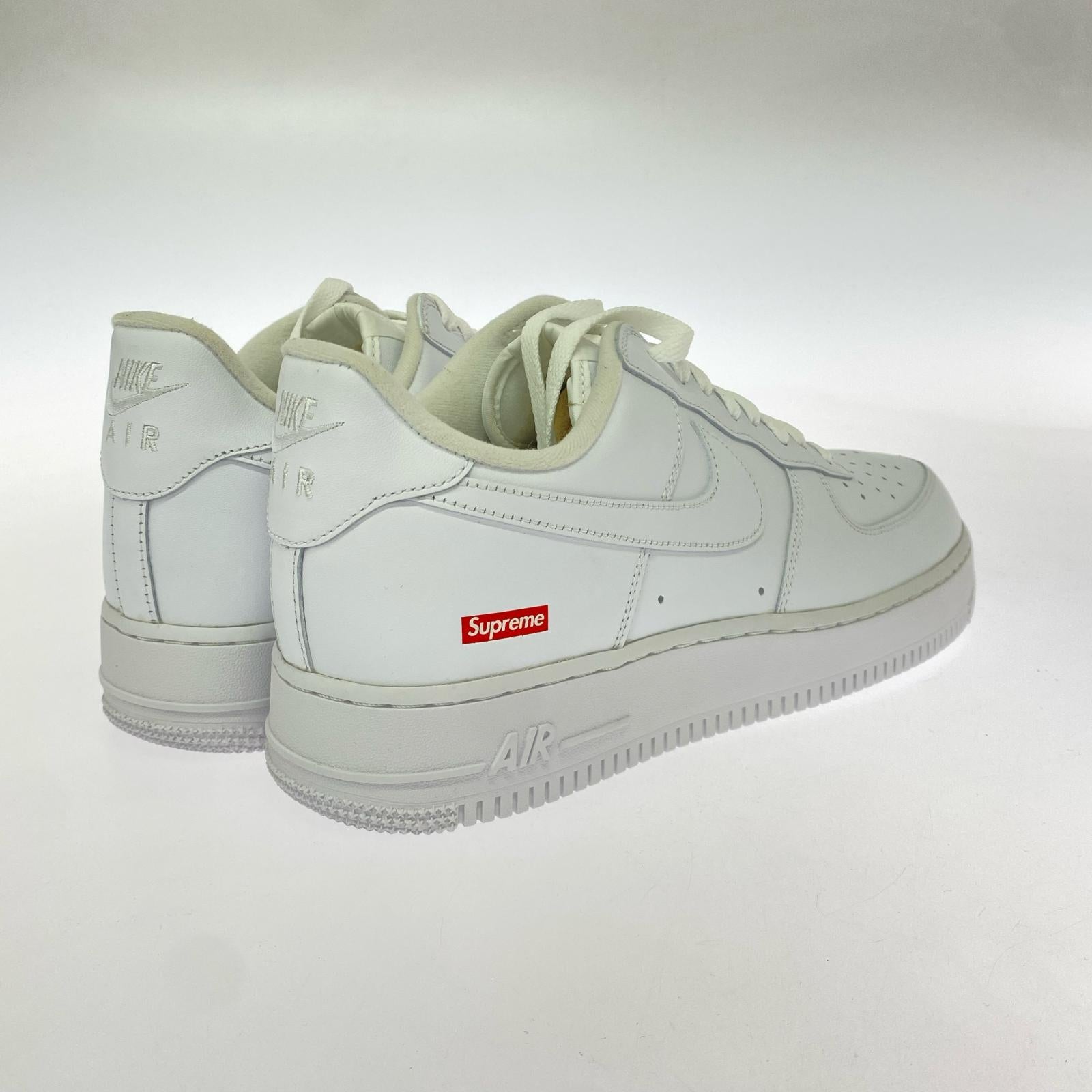 スニーカー SUPREME AIR FORCE 1 LOW (29.5cm) 29.5cm (US11 1/2 UK11 EU49) ホワイト