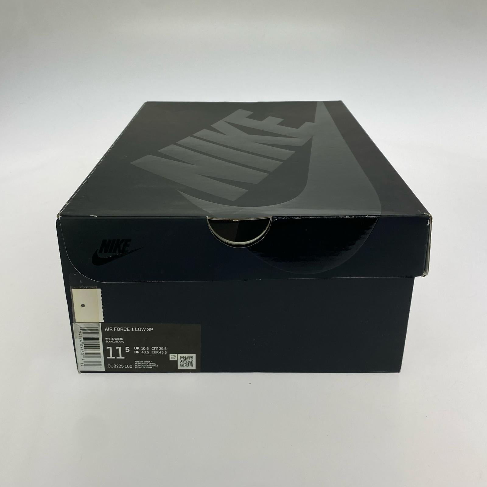 スニーカー SUPREME AIR FORCE 1 LOW (29.5cm) 29.5cm (US11 1/2 UK11 EU49) ホワイト
