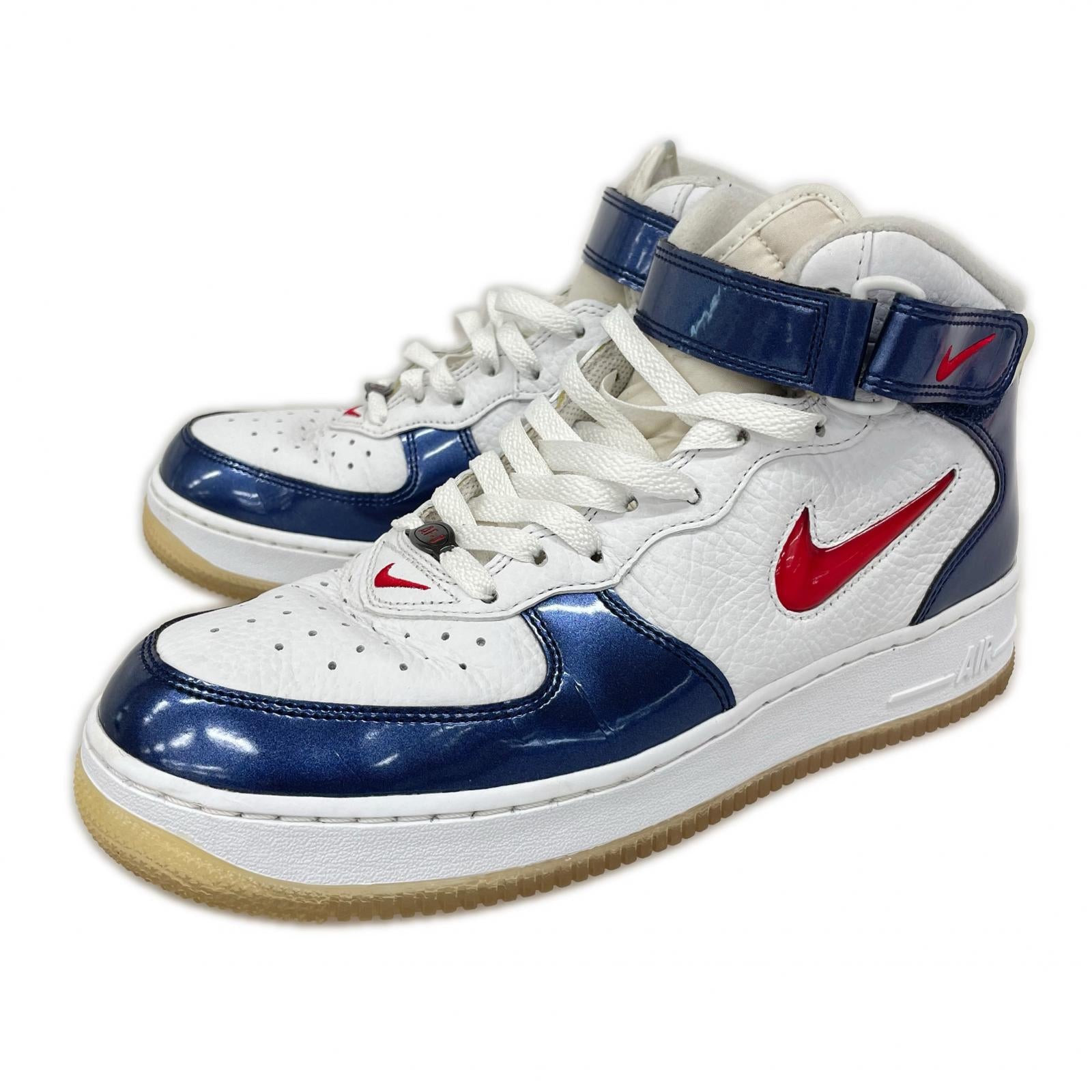 スニーカー AIR FORCE 1 MID UNIVERSITY 27cm (US9 UK8 1/2 EU44)