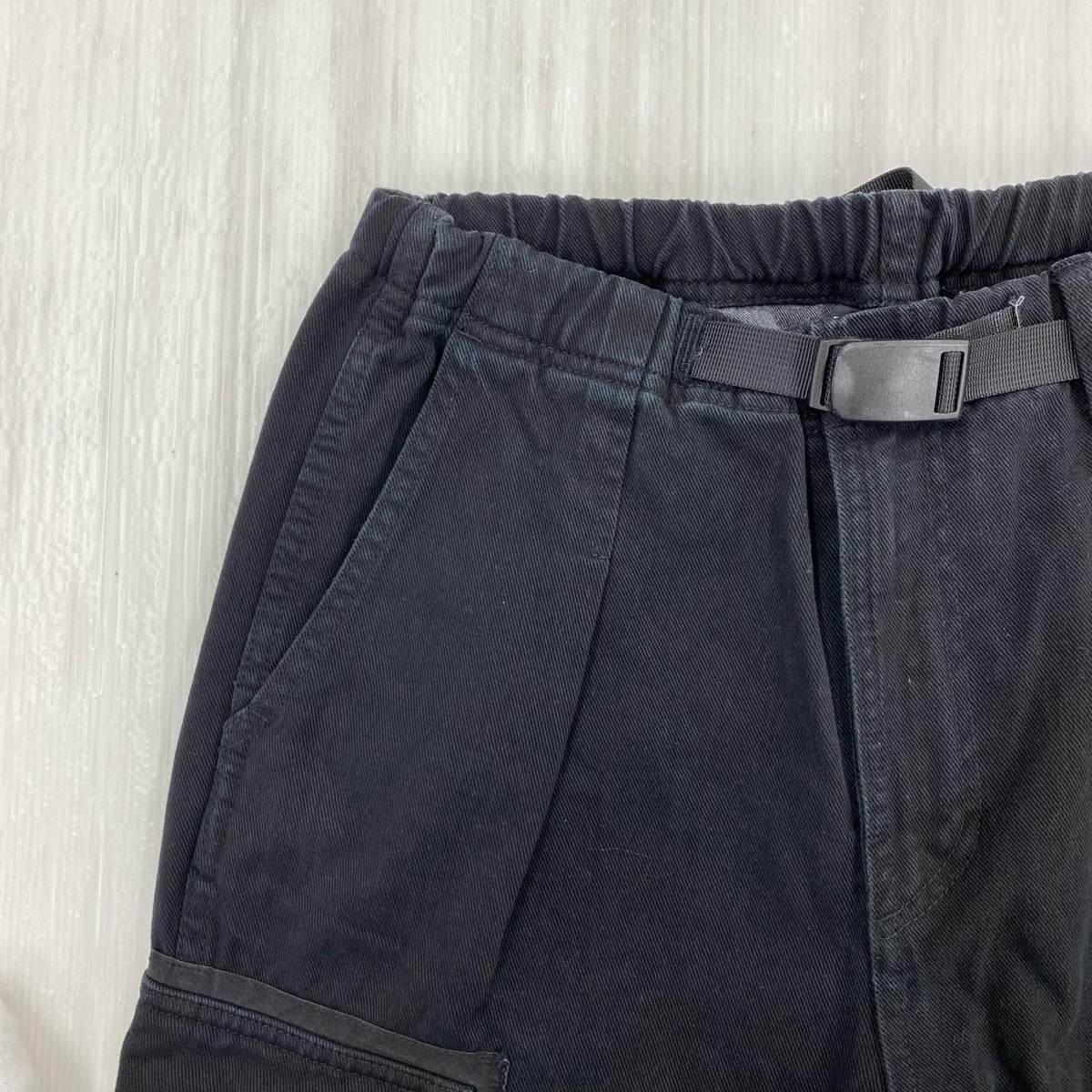 デニムパンツ WILDTHINGS Pigment Dyed Cargo Pant ﾌﾞﾗｯｸ (S) S ブラック