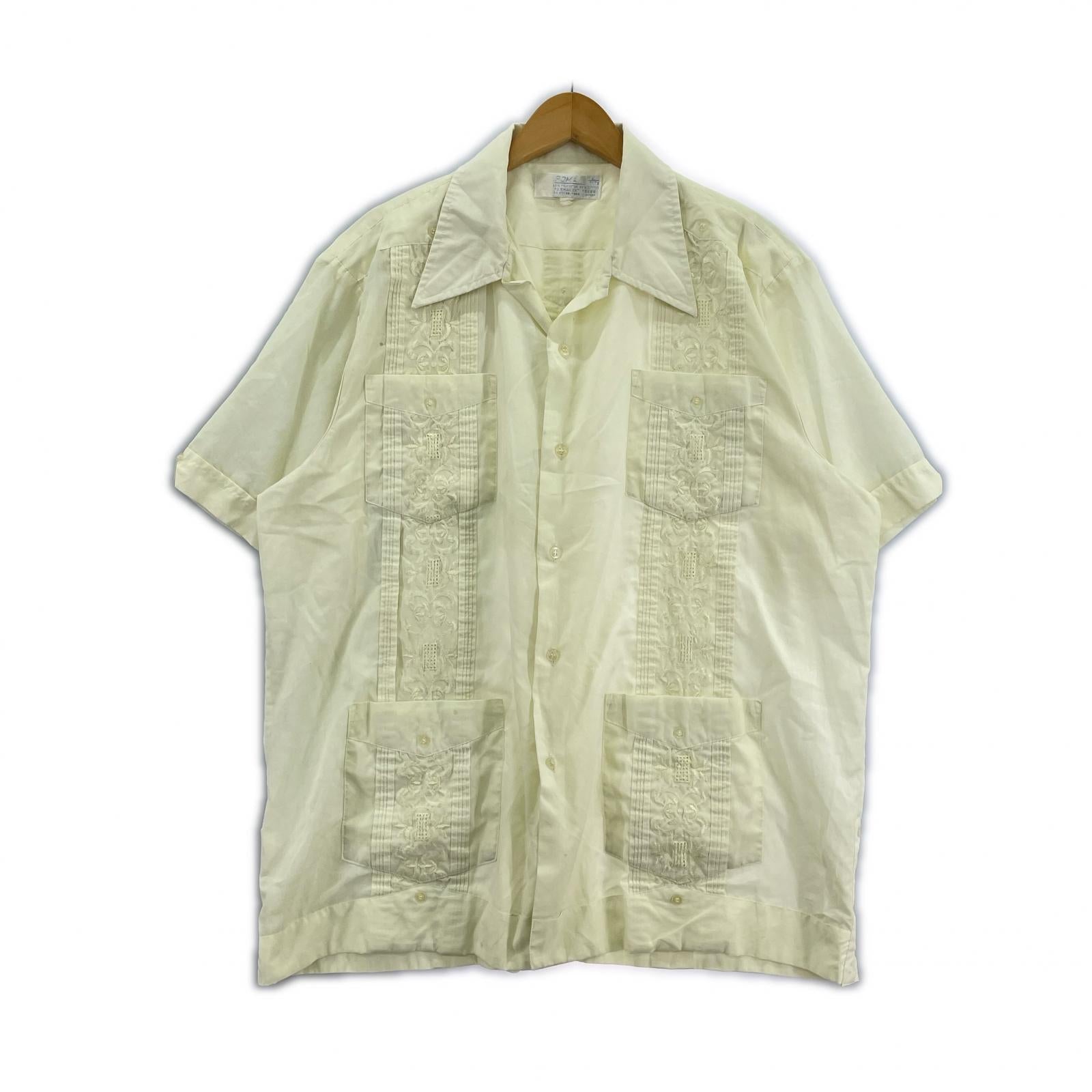 半袖シャツ 80s ROMANI キューバシャツ (XL)