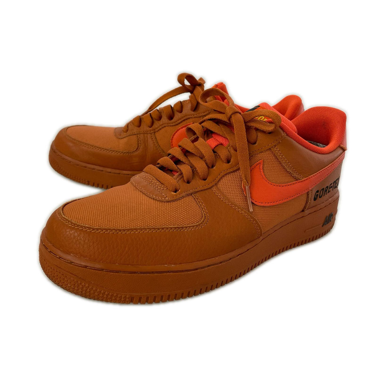 スニーカー AIR FORCE 1 GORE-TEX 茶 28cm (US10 UK9 1/2 EU46) ブラウン