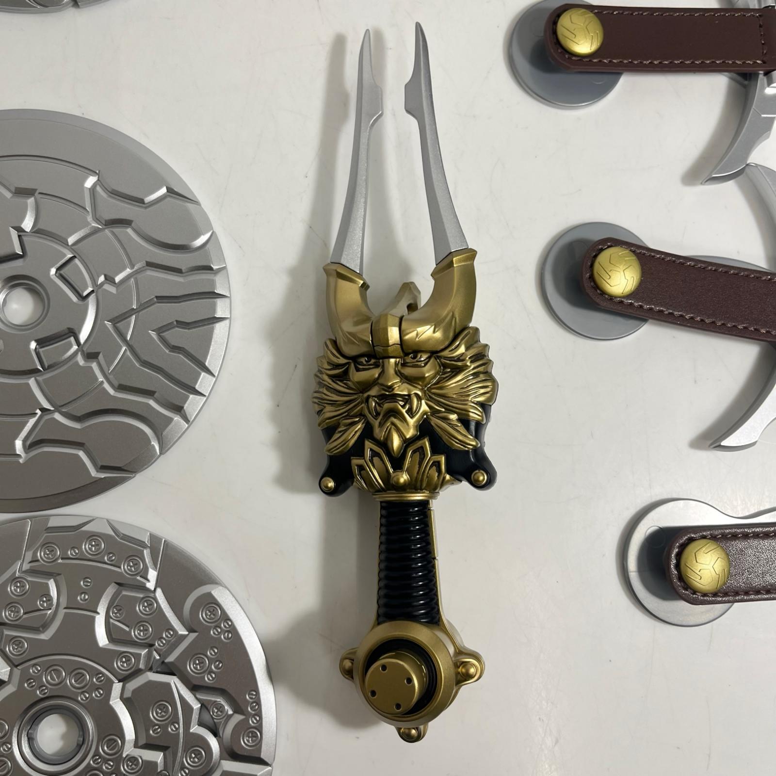 CSM変身音叉・音角 ＆ 音撃鼓・火炎鼓 & 音撃棒・烈火 仮面ライダー響鬼 バンダイ フィギュア/グッズ